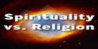 spirituality vs religion
